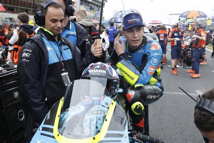 Archivo - El piloto español de MotoGP Raúl Fernández