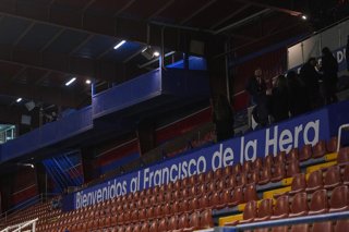 Archivo - General view during the Copa del Rey, second round, football match played between CD Extremadura 1924 and Sevilla FC at Francisco de la Hera stadium on December 4, 2025, in Extremadura, Spain.