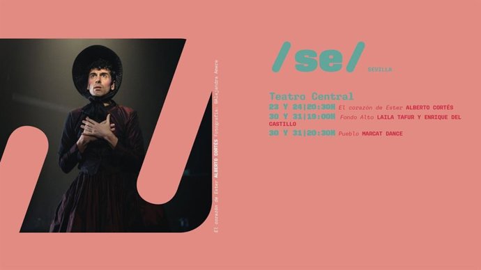 Imagen de la cartelera del Festival 'Sur Escena' en el Teatro Central de Sevilla.
