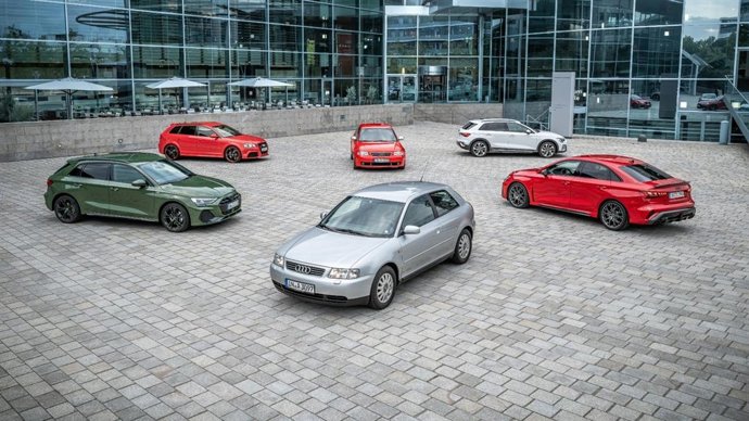 El Audi A3 cumple 30 años con más de seis millones de unidades producidas a lo largo de su historia