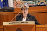 Foto: Arancha Simón afirma que los agricultores "no riegan con anuncios, sino cuando las obras están terminadas"