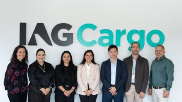 IAG Cargo recibe en Madrid a una delegación de Guatemala.
