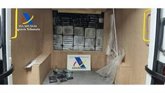 Foto: Interceptados 827 kilos de cocaína en una furgoneta que circulaba a la altura de Solana de los Barros