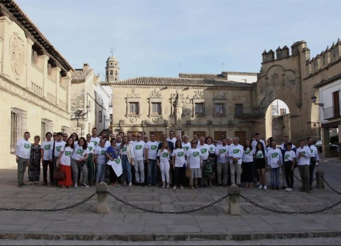 Reunión de Jaén Merece Más en Baeza /Archivo