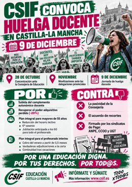 Cartel de la convocatoria.