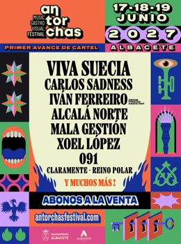 Cartel avance del Antorchas.