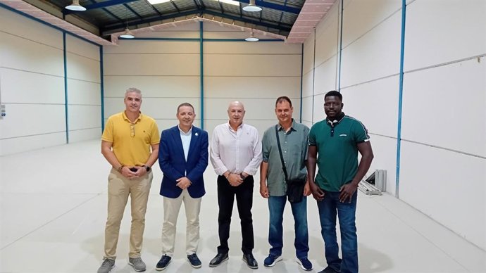 Visita a las nuevas instalaciones de Lucrimar 2020 SL en Viator (Almería).