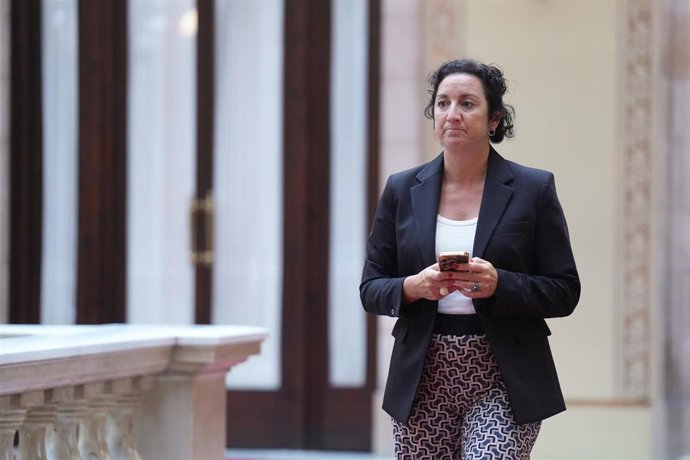 La consellera de Economía y Hacienda de la Generalitat de Catalunya, Alicia Romero, en una imagen de archivo