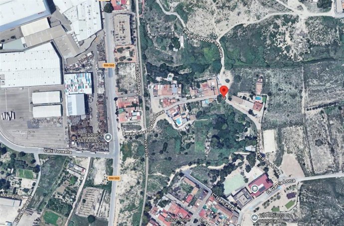 Lugar donde se ha producido el accidente