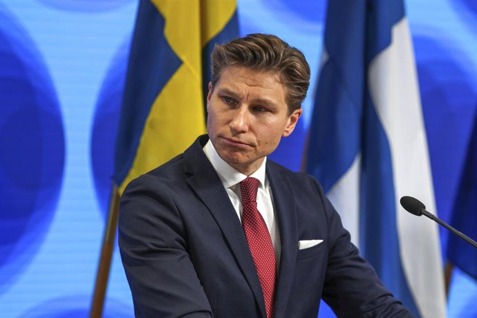 Archivo - El ministro de Defensa de Finlania, Antti Häkkänen