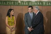 Foto: Moreno propone a la expresidenta del Parlamento Marta Bosquet para ser la primera mujer Defensora del Pueblo Andaluz