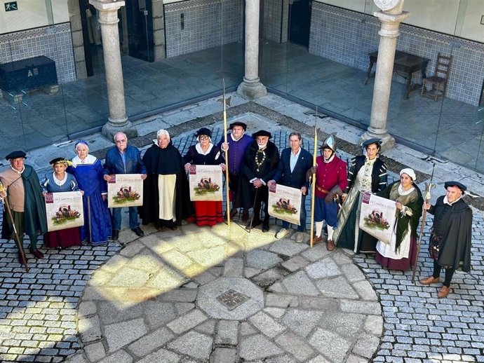 Presentación en la sede de la Diputación de Ávila de la recreación de La Horcajada.