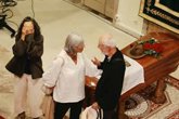 Foto: Touriño ensalza la contribución política y ética "indudable" de Beiras, "referente máximo" del nacionalismo gallego
