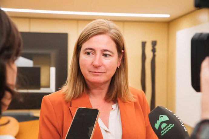 La consejera de Agricultura, Noemí Manzanos 