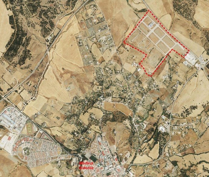 Suelo industrial en Medina Sidonia, en la provincia de Cádiz.