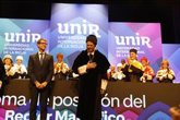 Foto: Ramón Vilarroig toma cargo como rector de UNIR defendiendo una formación de calidad y con el alumno siempre en el centro