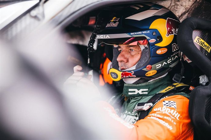 El piloto francés de rallies Sébastien Loeb, en el Rally de Marruecos 2026 con Dacia.