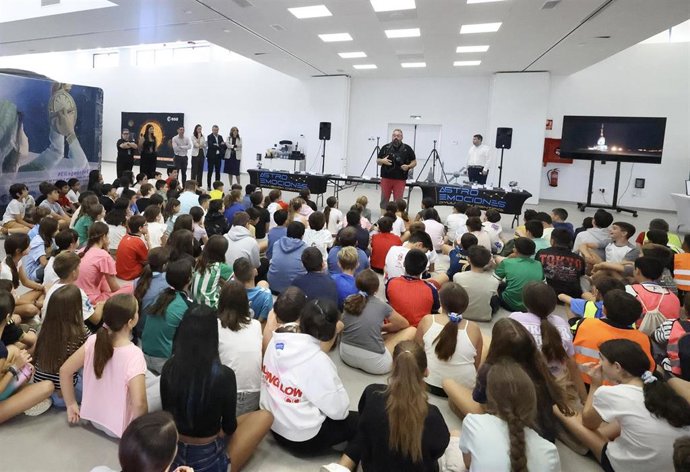 Imagen de una de las jornadas del programa 'EducaSpace La Rinconada'.