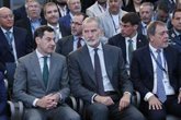 Foto: Moreno agradece a Felipe VI estar siempre "allí donde España necesita una voz fuerte, clara y serena"
