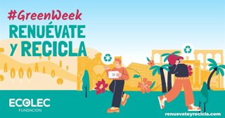 Fundación Ecolec llevará el reciclaje de residuos electrónicos a Albacete, Las Palmas, San Sebastián y Segovia.