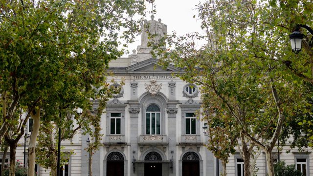 Fachada del Tribunal Supremo, a 6 de octubre de 2026, en Madrid (España).
