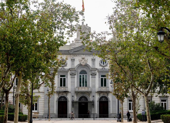 Fachada del Tribunal Supremo, a 6 de octubre de 2026, en Madrid (España).