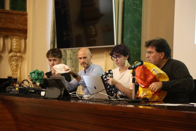 Acto de apertura de curso de los conservatorios de la Diputación de Badajoz.