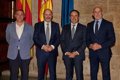 Louzán y De la Fuente asisten a la recepción por el Día de la Comunidad Valenciana