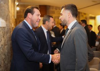 David Forné amb Óscar Puente