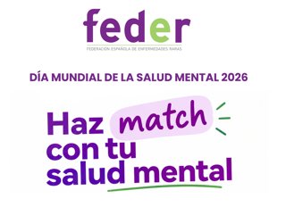 Imagen de FEDER por el Día Mundial de la Salud Mental