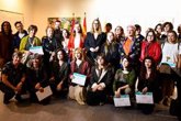 Foto: Nené Rodríguez, Elisa Menchero y Marian Calvorrey, ganadoras de los XII Premios Amalia Avia de C-LM