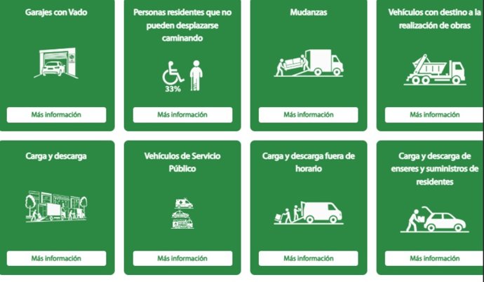 Imagen de los nuevos supuestos autorizados y modficaciones