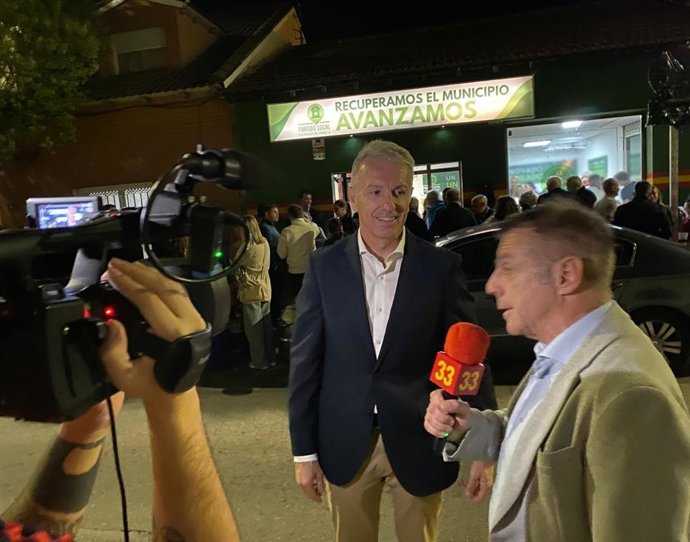 El alcalde de Villanueva del Pardillo, Eduardo Fernández Navarro