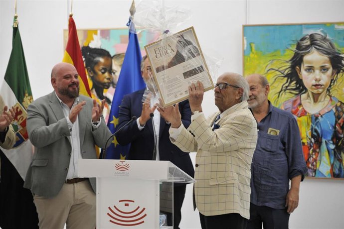Inauguración de la Feria Chica de Mérida de 2026 en la Asamblea de Extremadura, a 9 de octubre de 2026.