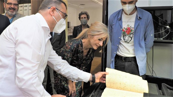 La consejera de Cultura, Patrimonio Histórico y Deportes, Patricia del Pozo.