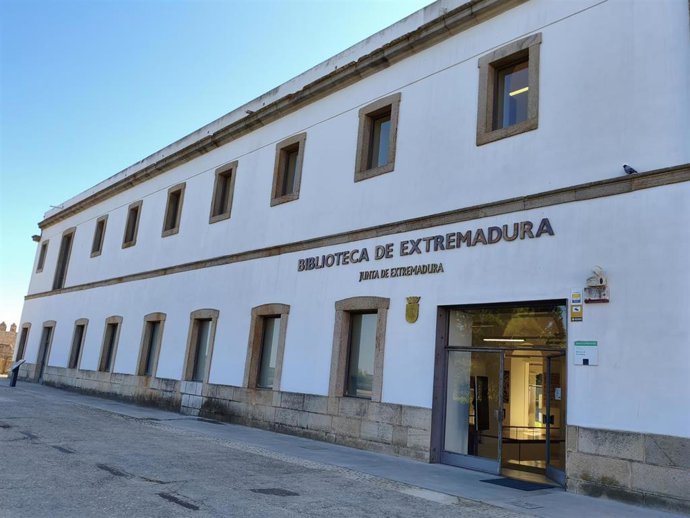 Archivo - Biblioteca de Extremadura, en Badajoz.
