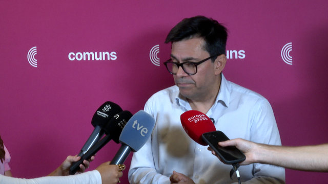 Pisarello (Comuns) invita a Rufián a dar el "paso" de formar parte del Frente Am