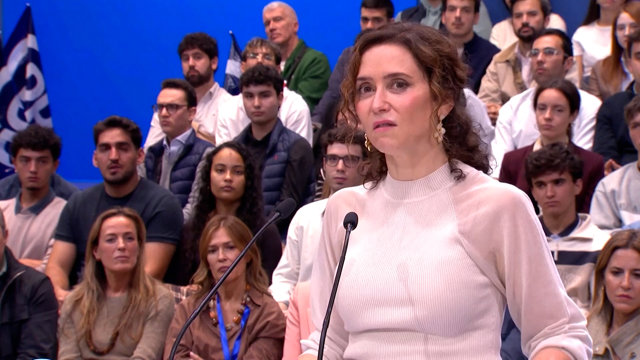 Ayuso exige información sobre si la acampada la gestiona grupo con "antecedentes