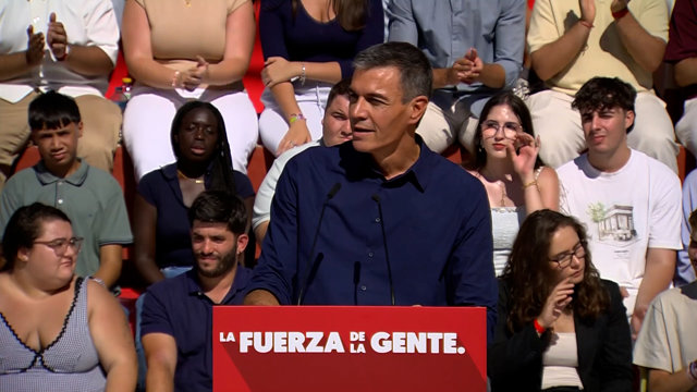 Sánchez se reivindica como "perro sin amo" y pide urnas llenas frente al "miedo"