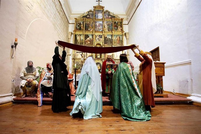 La boda de Alfonso VIII de  Castilla y Leonor de Plantagenet se recrea esta domingo en Tarazona.