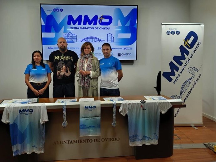 Presentación de la Media Maratón de Oviedo.