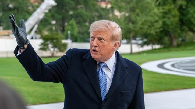 El presidente estadounidense, Donald Trump