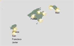 El tiempo hoy, domingo 11 de octubre, en Baleares.
