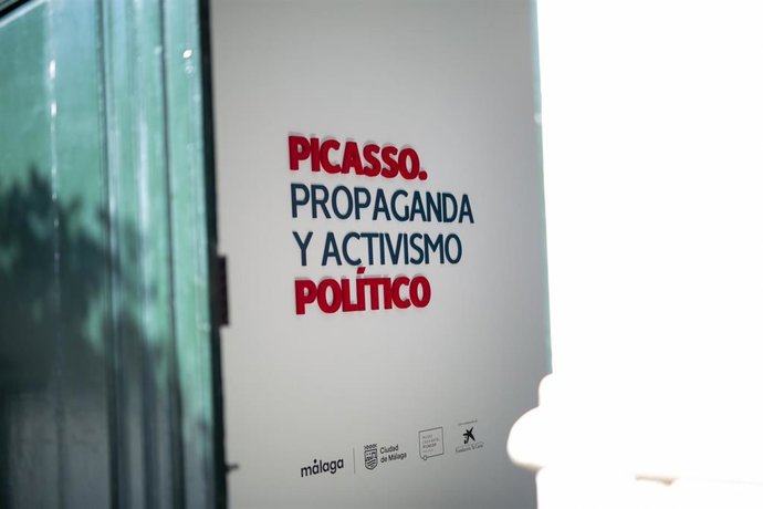 Exposición 'Picasso, propaganda y activismo político'.