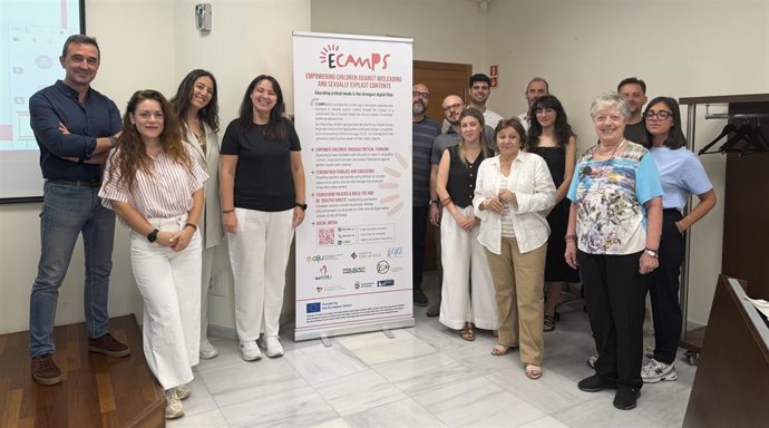 Archivo - Participantes en el proyecto E-CAMPS