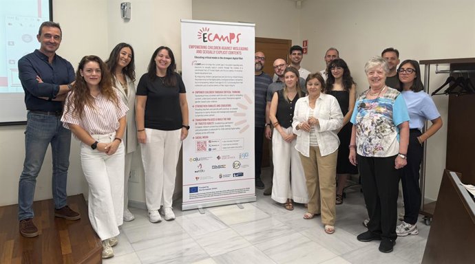 Archivo - Participantes en el proyecto E-CAMPS