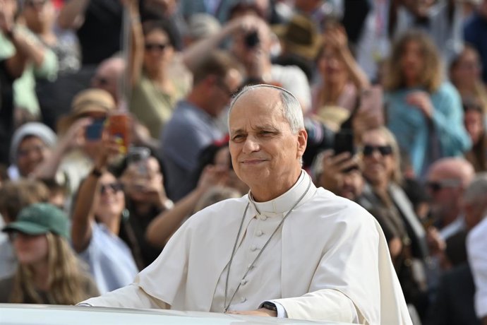 El Papa a 7 d'octubre de 2026 a la plaça de Sant Pere.