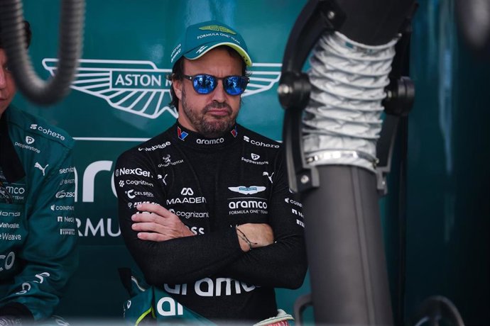 Fernando Alonso en Singapur