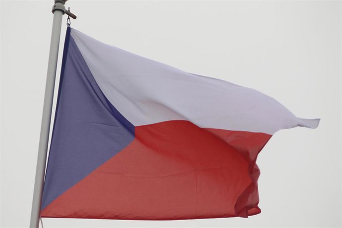 Archivo - Bandera de República Checa