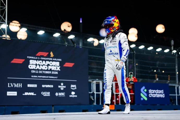 Carlos Sainz en Singapur